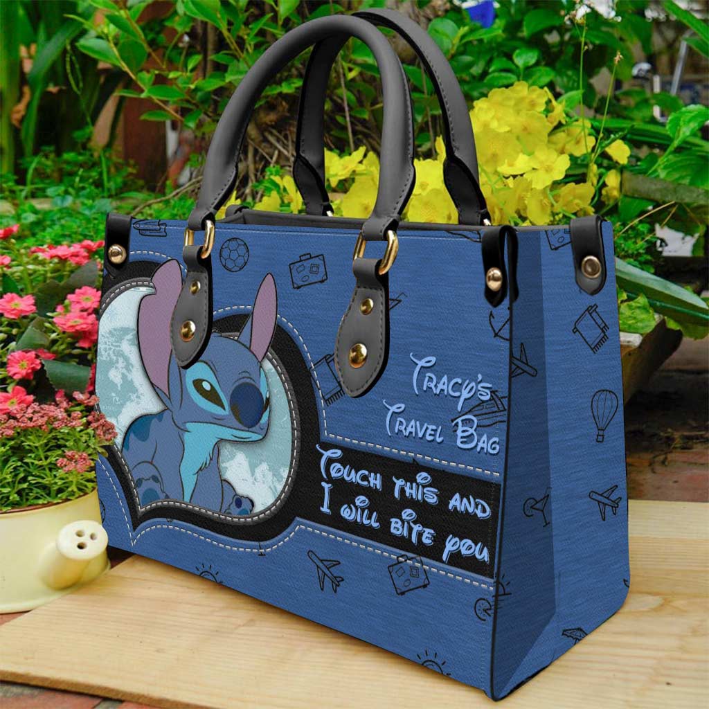 Personalized Leather Handbag Custom Name Unique Gift for Mom Leather Handbag GradoCreations