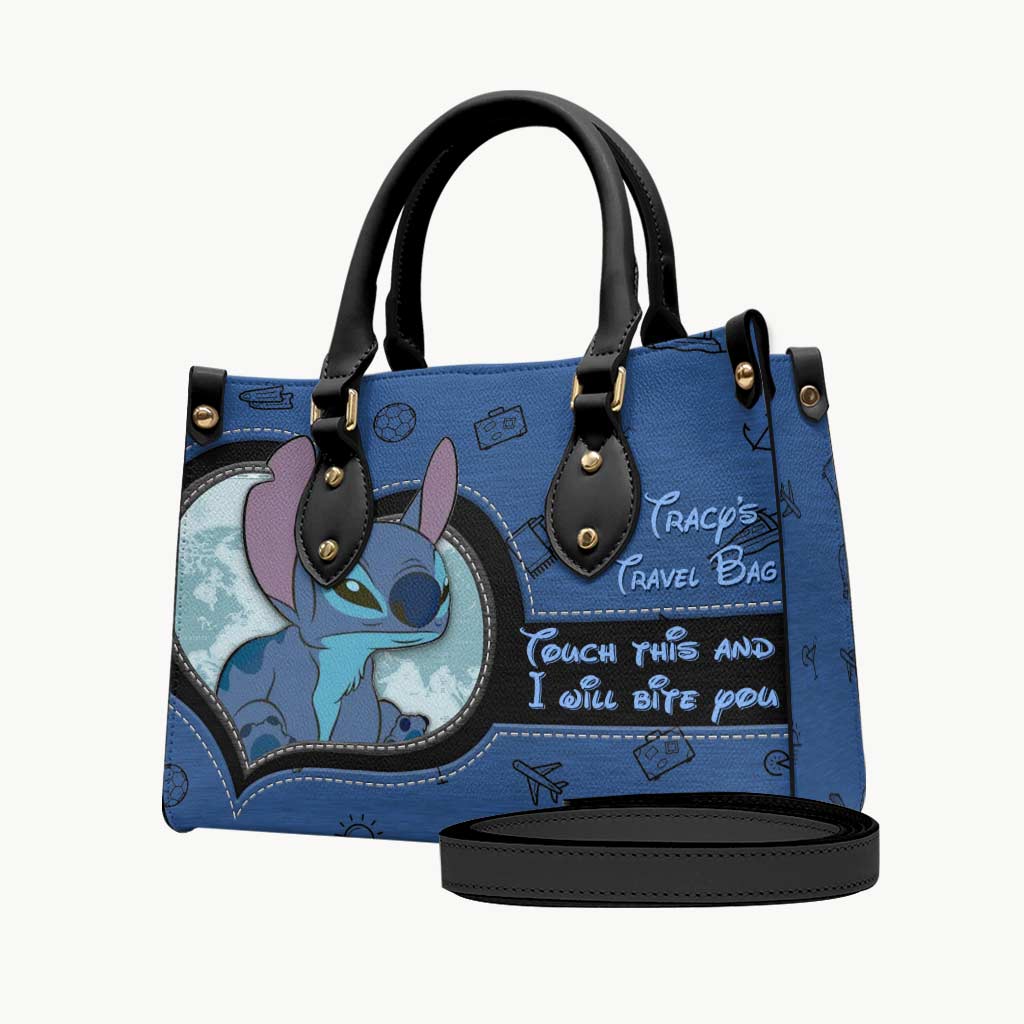 Personalized Leather Handbag Custom Name Unique Gift for Mom Leather Handbag GradoCreations