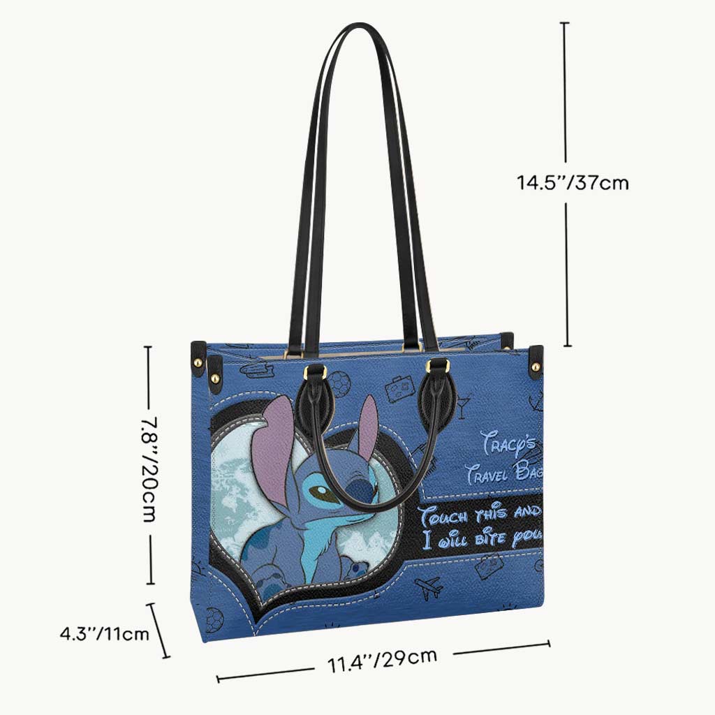 Personalized Leather Handbag Custom Name Unique Gift for Mom Leather Handbag GradoCreations