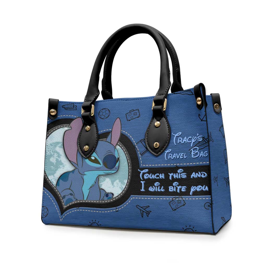Personalized Leather Handbag Custom Name Unique Gift for Mom Leather Handbag GradoCreations
