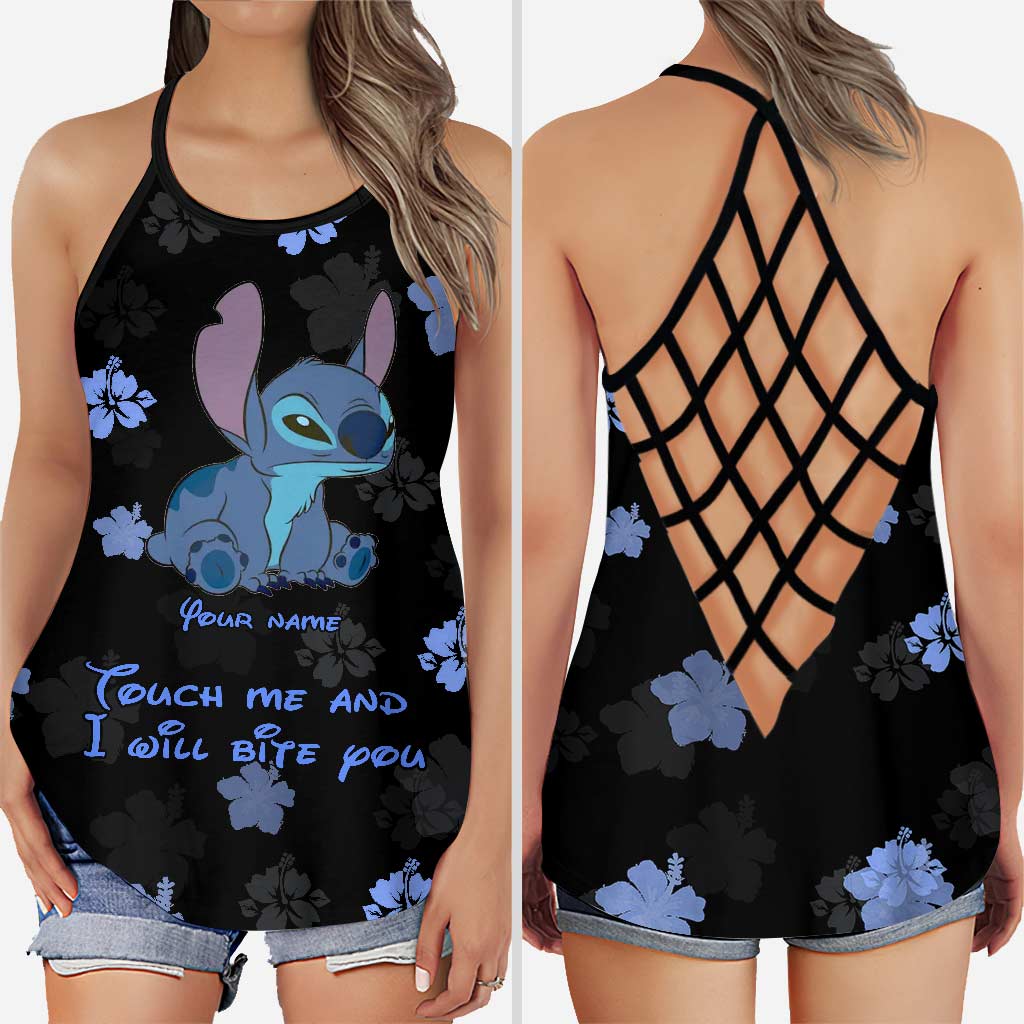 Personalized Ohana Cross Tank Top & Leggings Gift with Custom Name Cross Tank Top & Leggings GradoCreations