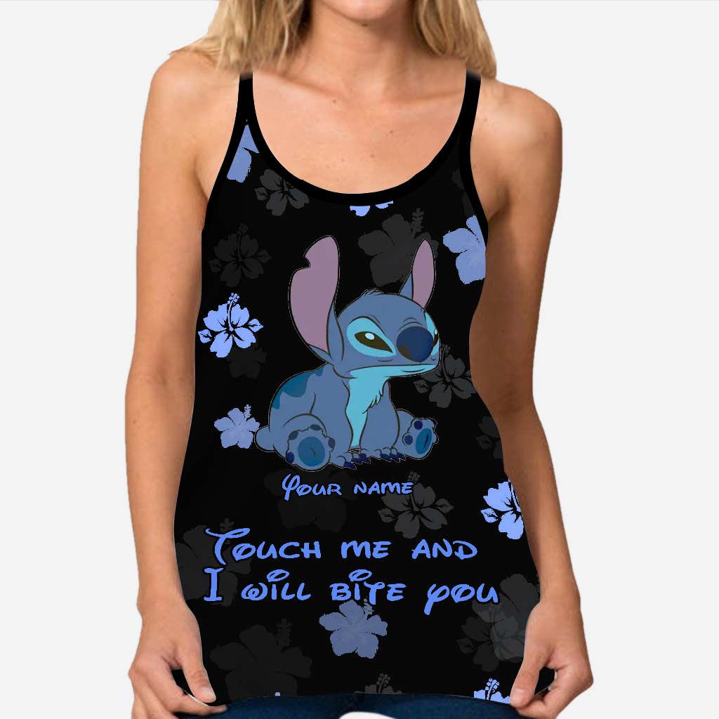 Personalized Ohana Cross Tank Top & Leggings Gift with Custom Name Cross Tank Top & Leggings GradoCreations