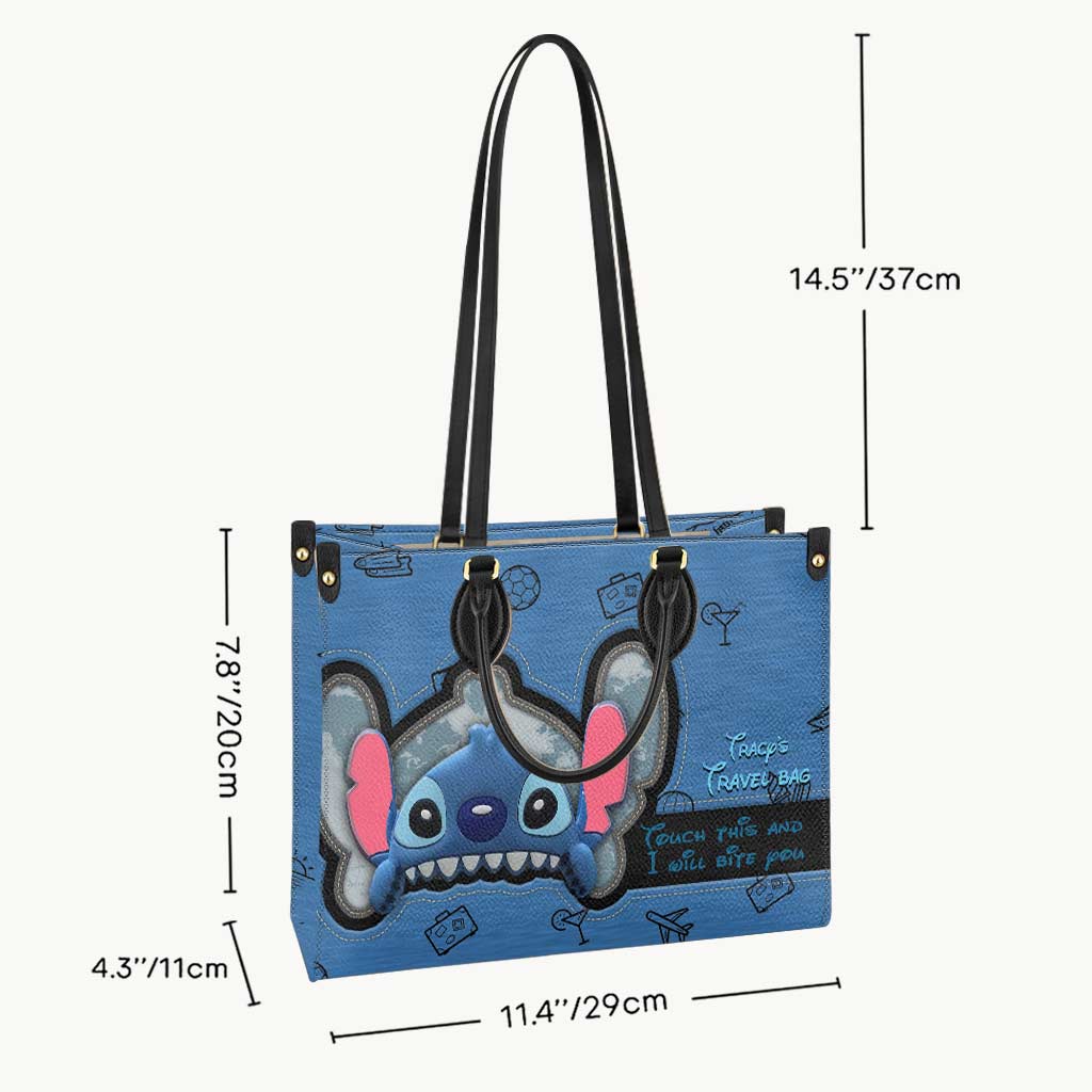 Personalized Leather Handbag Custom Name Gift for Women Leather Handbag GradoCreations