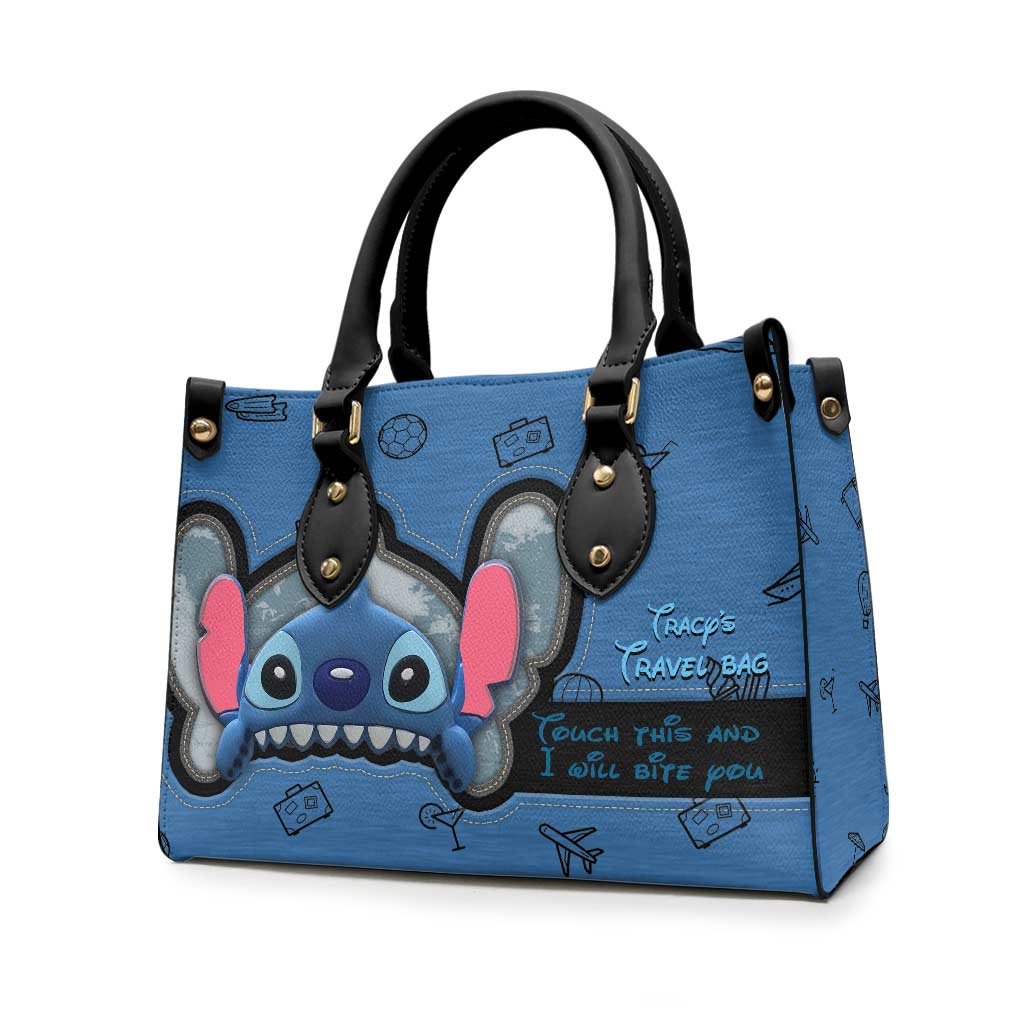 Personalized Leather Handbag Custom Name Gift for Women Leather Handbag GradoCreations