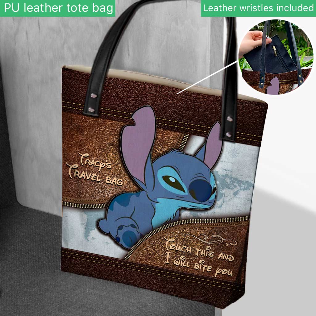 Personalized Travel Tote Bag Custom Name Design for Her Tote Bag GradoCreations