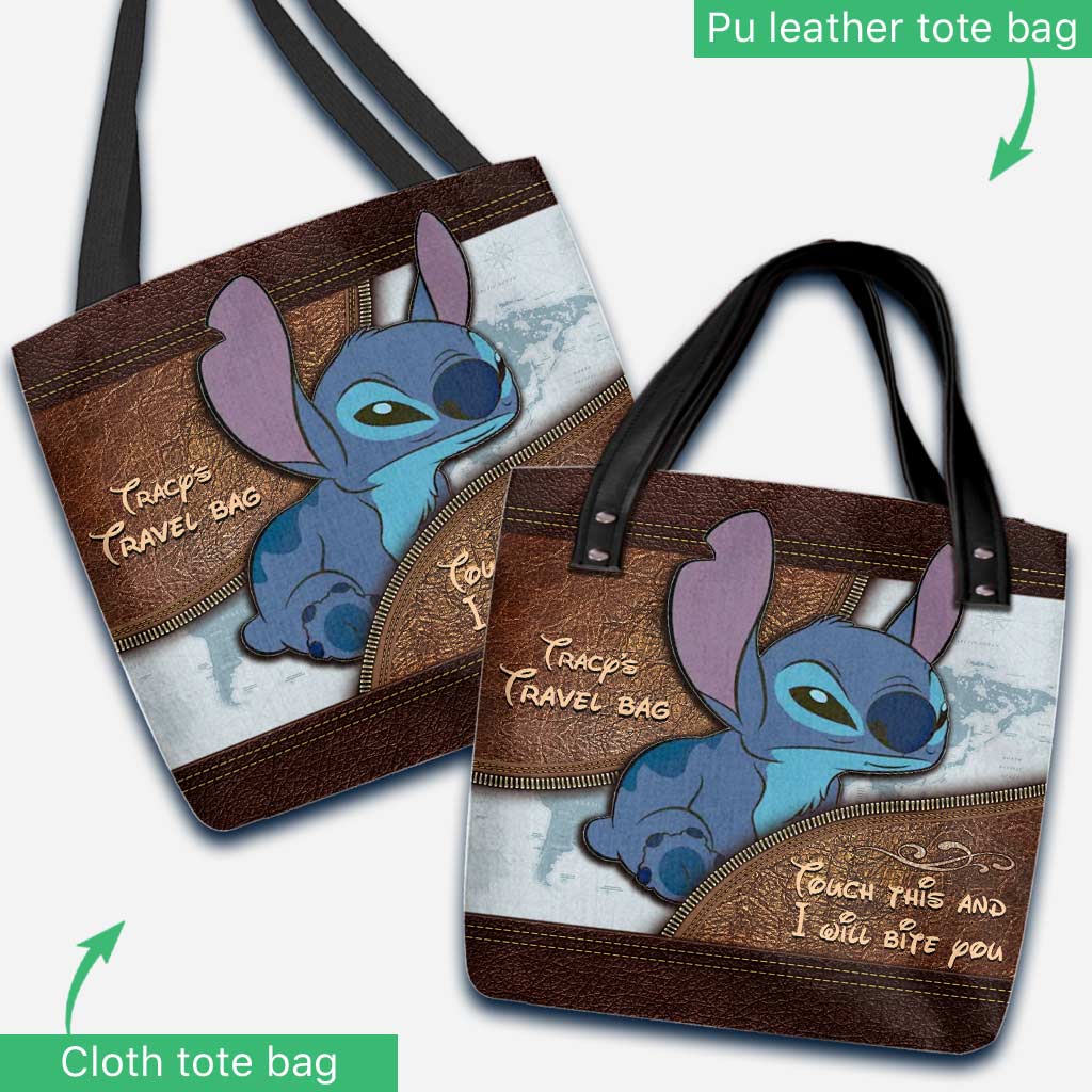 Personalized Travel Tote Bag Custom Name Design for Her Tote Bag GradoCreations