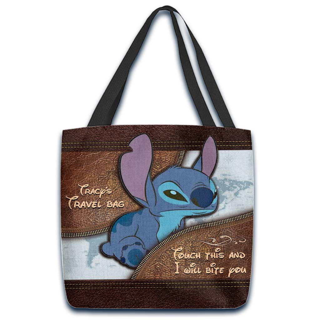 Personalized Travel Tote Bag Custom Name Design for Her Tote Bag GradoCreations