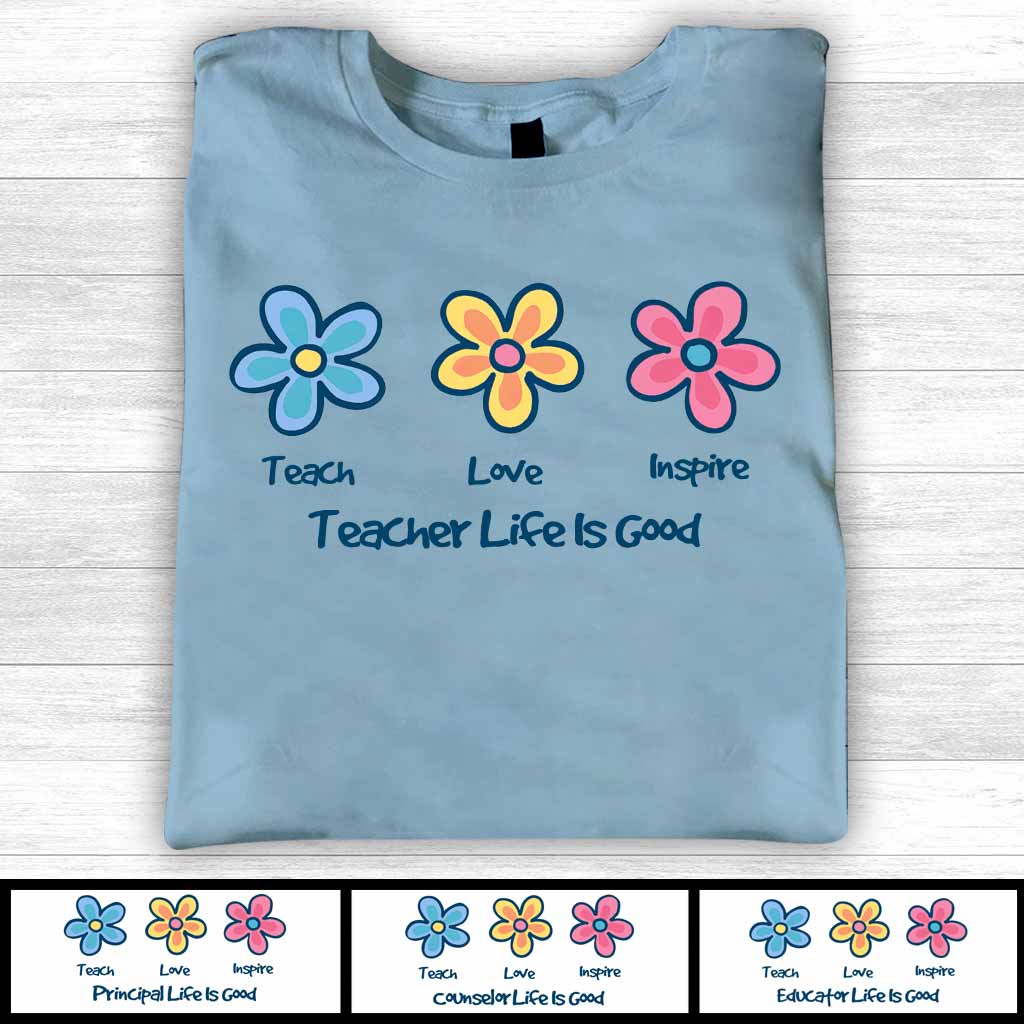 Personalized Teacher T-shirt and Hoodie Gift for Educators T-shirt & Hoodie GradoCreations