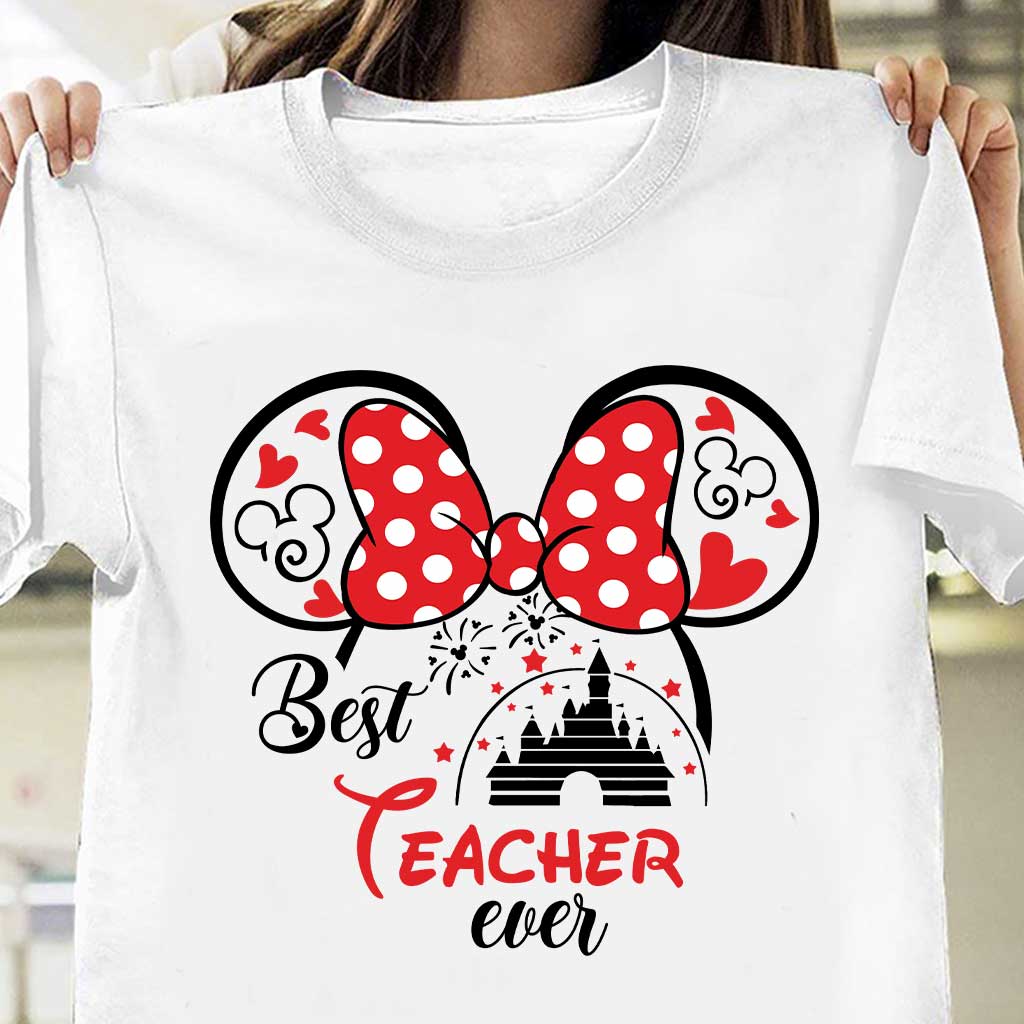 Personalized Best Teacher Ever T-Shirt & Hoodie Gift for Educators T-shirt & Hoodie GradoCreations