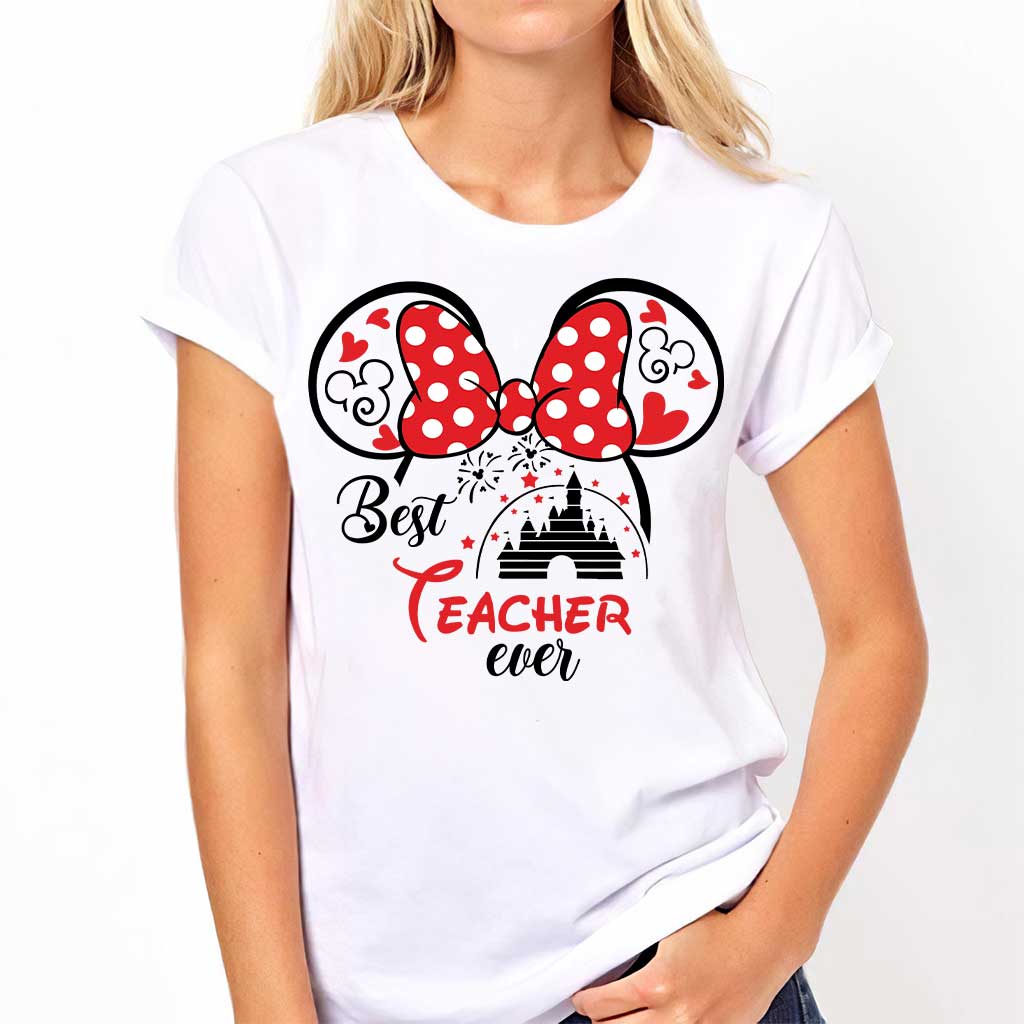Personalized Best Teacher Ever T-Shirt & Hoodie Gift for Educators T-shirt & Hoodie GradoCreations