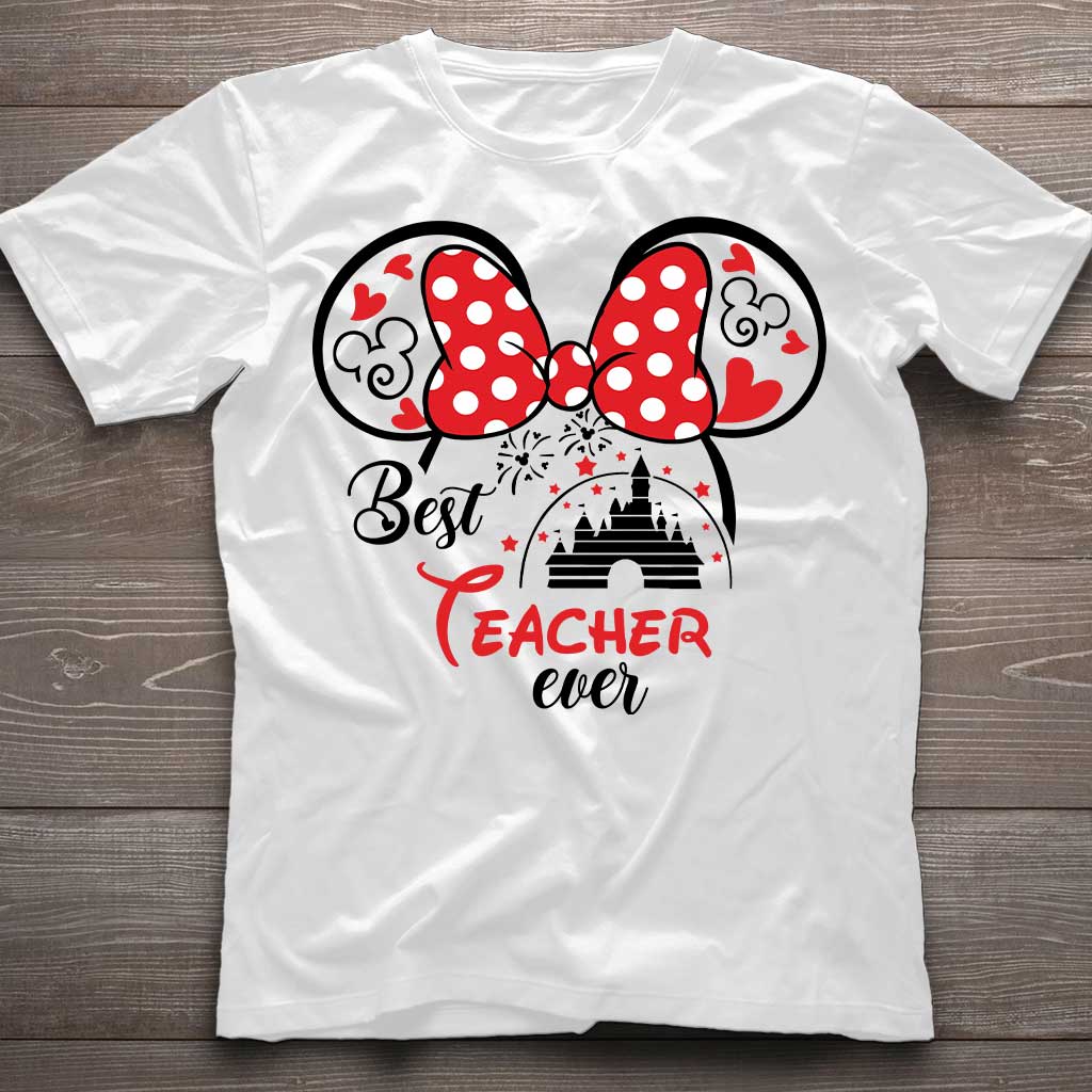 Personalized Best Teacher Ever T-Shirt & Hoodie Gift for Educators T-shirt & Hoodie GradoCreations