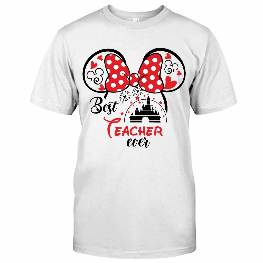 Personalized Best Teacher Ever T-Shirt & Hoodie Gift for Educators T-shirt & Hoodie GradoCreations