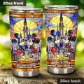 Personalized Mickey Mouse Tumbler Custom Name Gift for Couples Tumbler GradoCreations