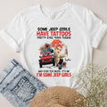Personalized Jeep Girls T-Shirt Custom Name Gift for Her T-shirt & Hoodie GradoCreations