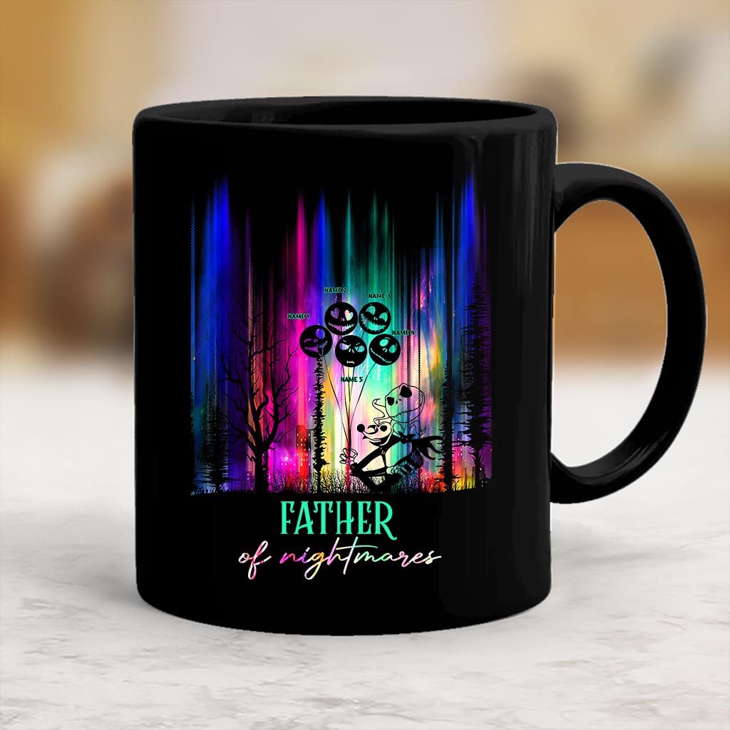 Personalized Black Mug Unique Father Gift for Dad Mug GradoCreations