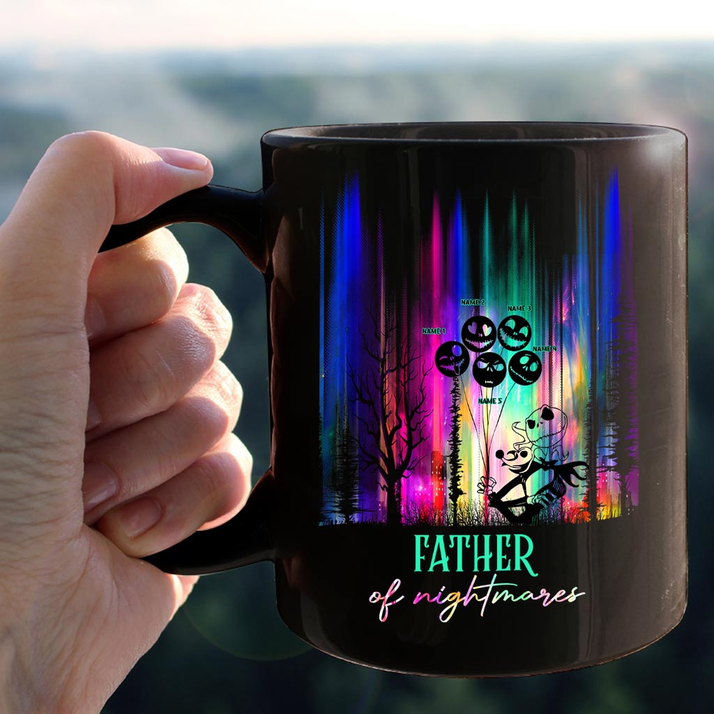 Personalized Black Mug Unique Father Gift for Dad Mug GradoCreations