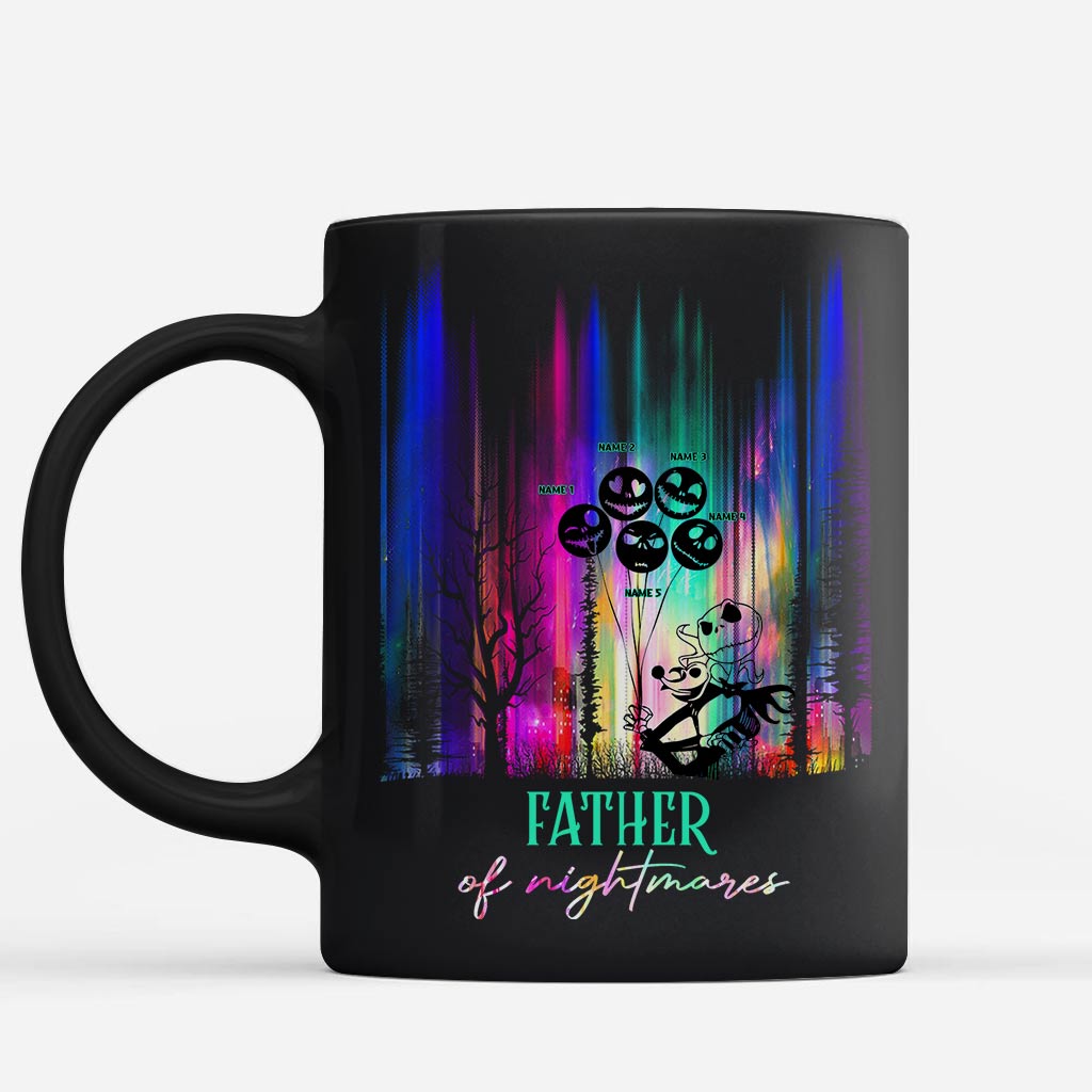Personalized Black Mug Unique Father Gift for Dad Mug GradoCreations