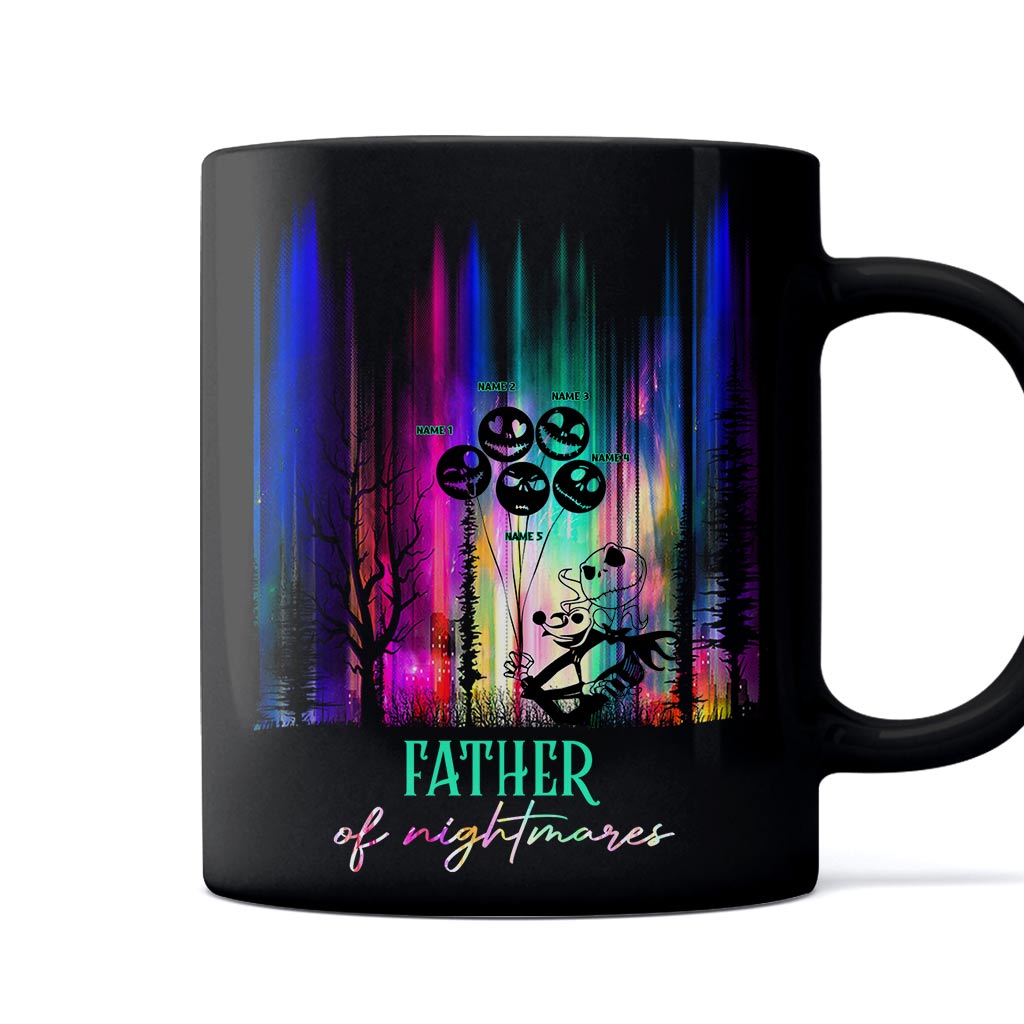 Personalized Black Mug Unique Father Gift for Dad Mug GradoCreations
