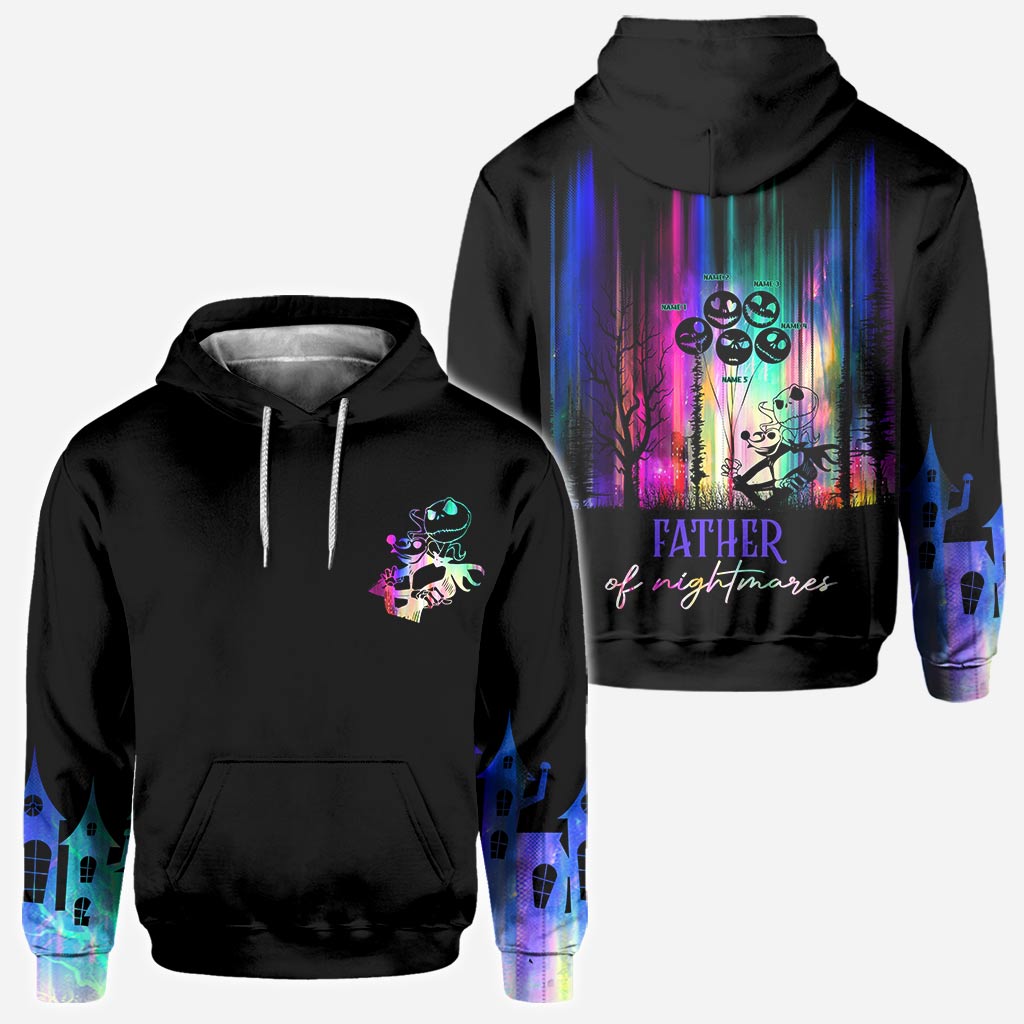 Personalized Father of Nightmares All Over Hoodie Gift All Over Shirt GradoCreations