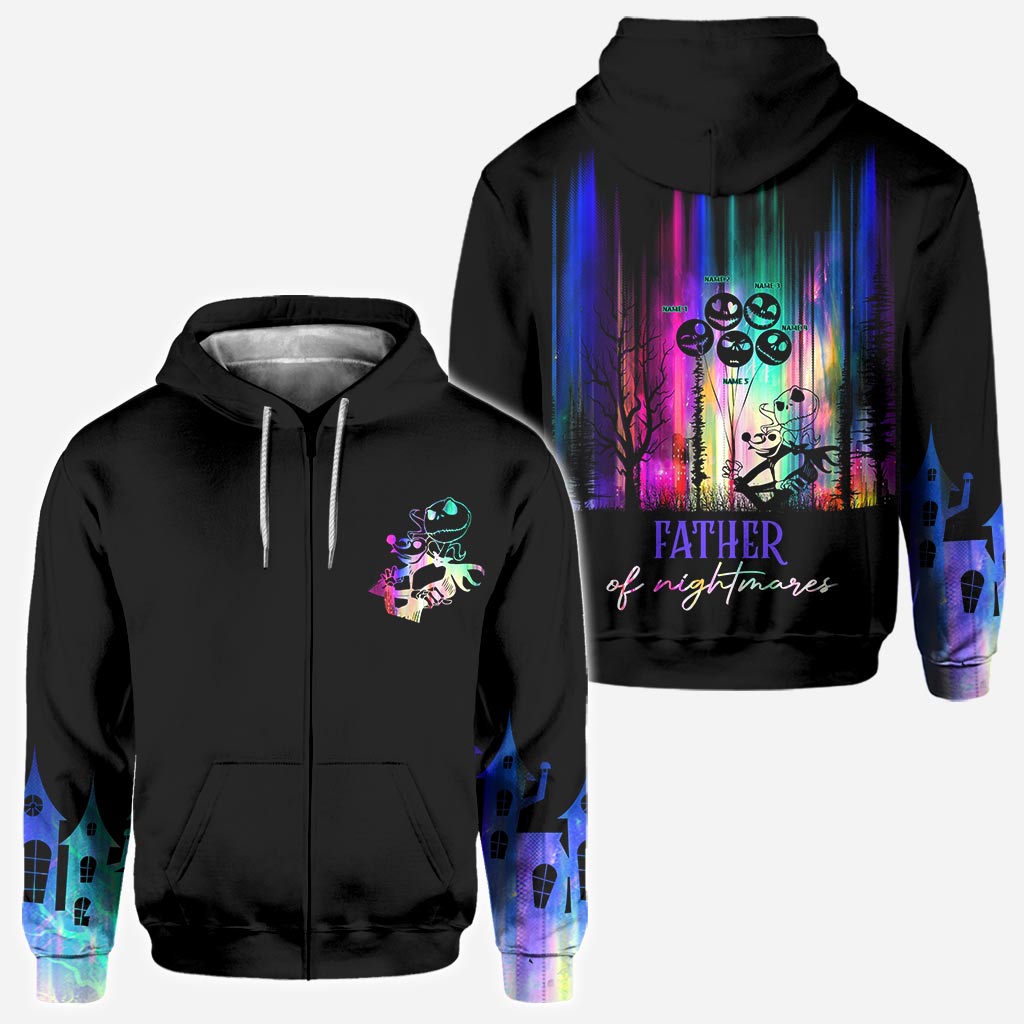 Personalized Father of Nightmares All Over Hoodie Gift All Over Shirt GradoCreations