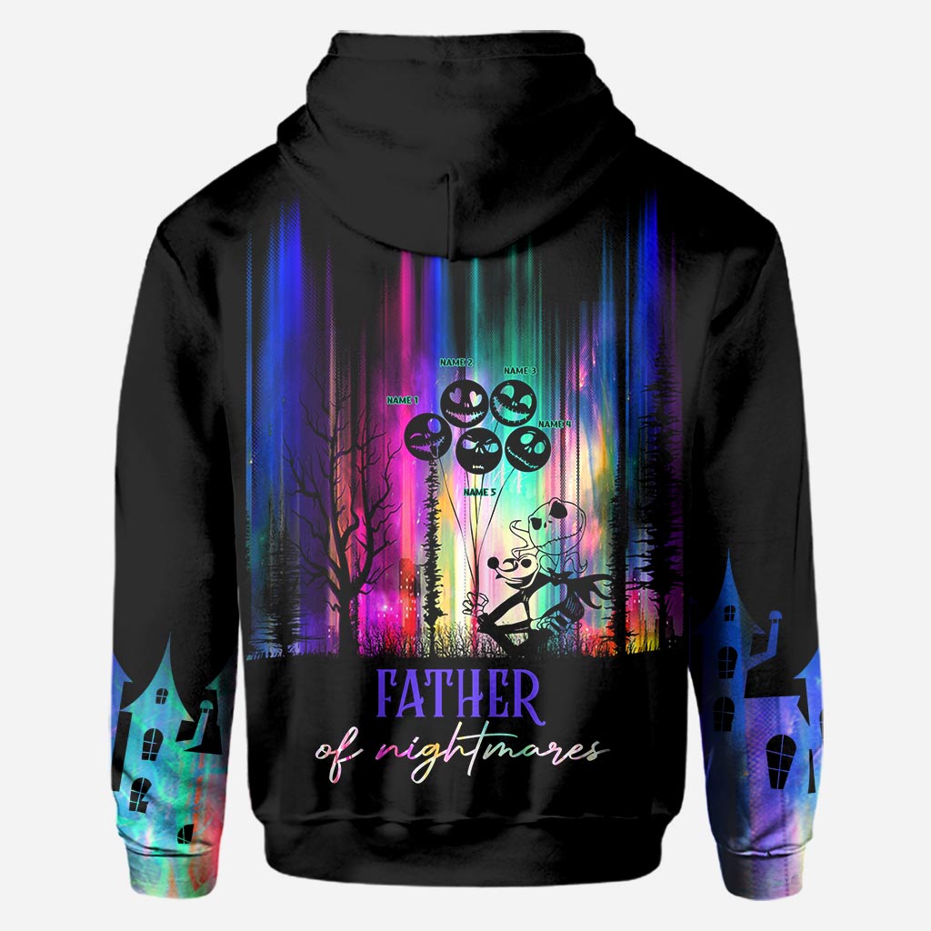 Personalized Father of Nightmares All Over Hoodie Gift All Over Shirt GradoCreations