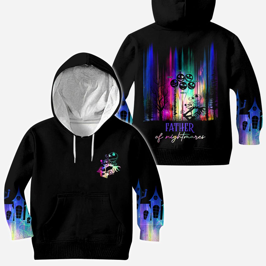 Personalized Father of Nightmares All Over Hoodie Gift All Over Shirt GradoCreations