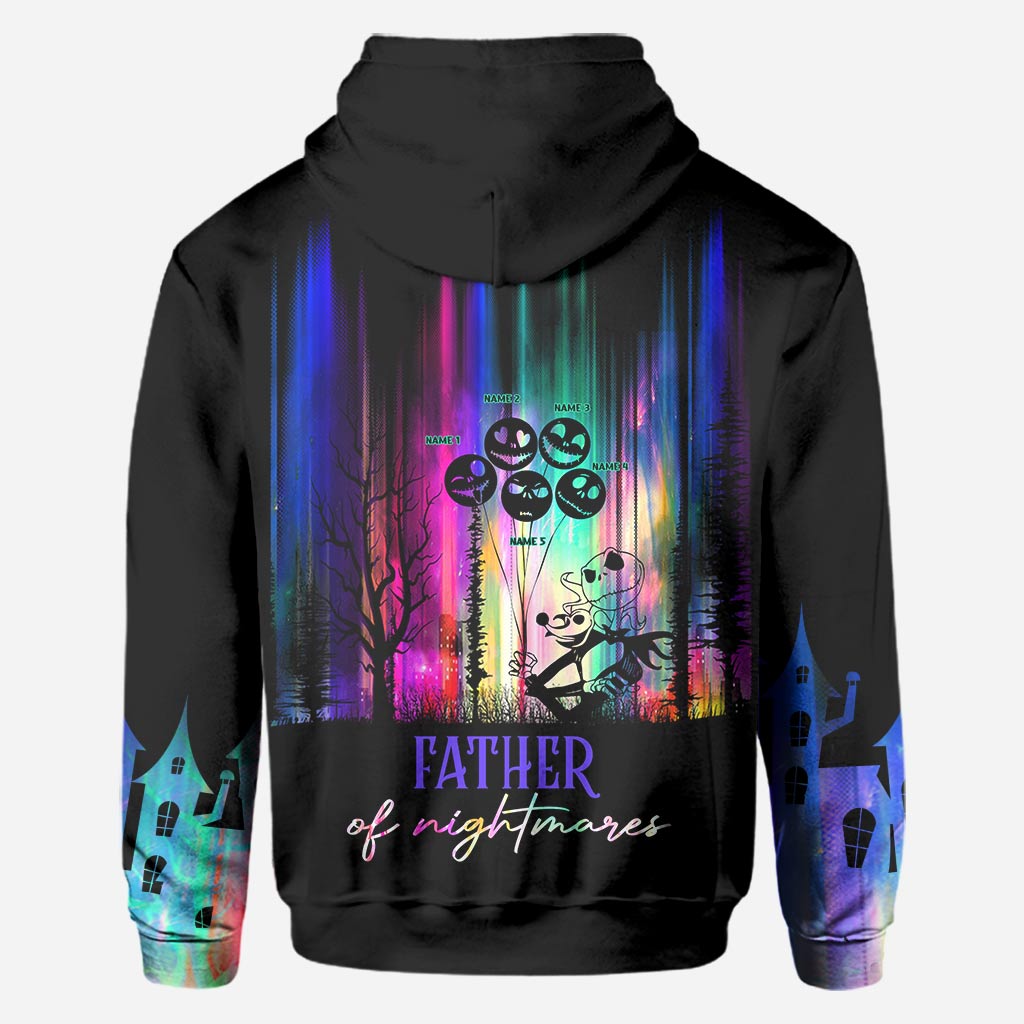 Personalized Father of Nightmares All Over Hoodie Gift All Over Shirt GradoCreations