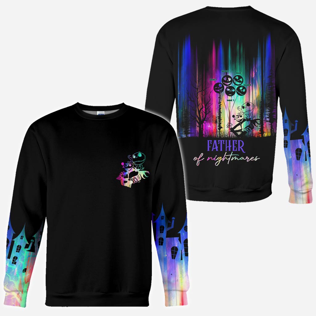 Personalized Father of Nightmares All Over Hoodie Gift All Over Shirt GradoCreations