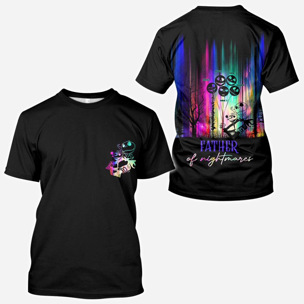 Personalized Father of Nightmares All Over Hoodie Gift All Over Shirt GradoCreations