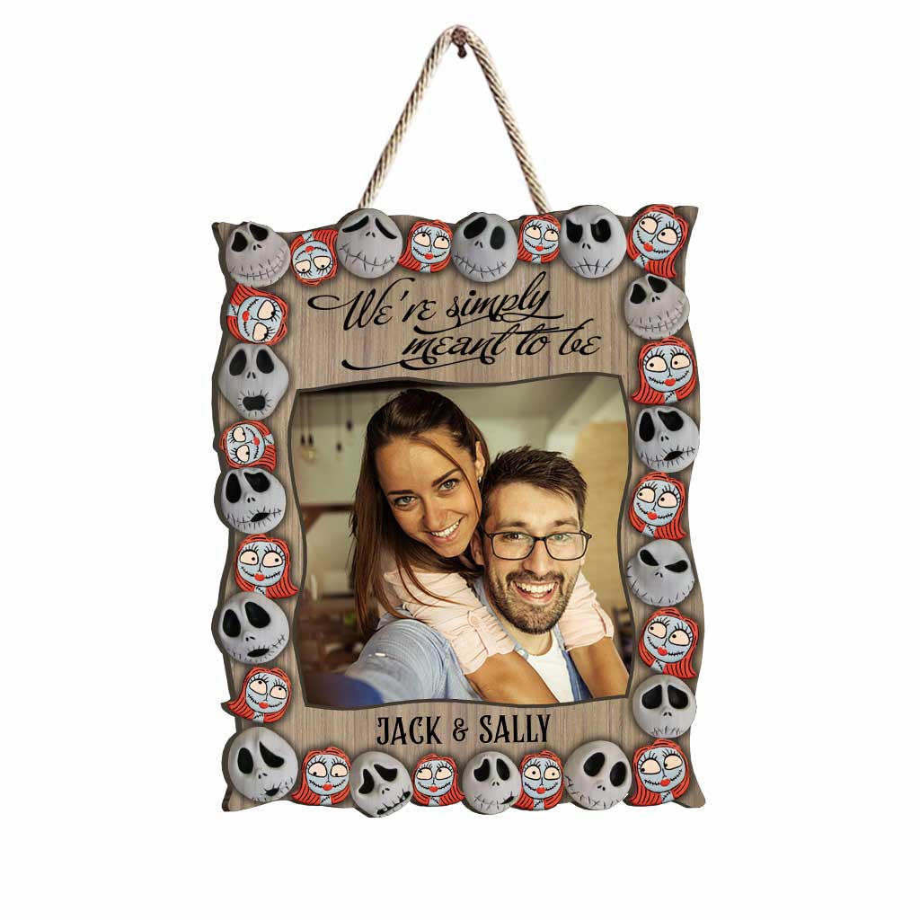 Personalized Nightmare Wood Sign Custom Name Gift for Couple Wood Sign GradoCreations