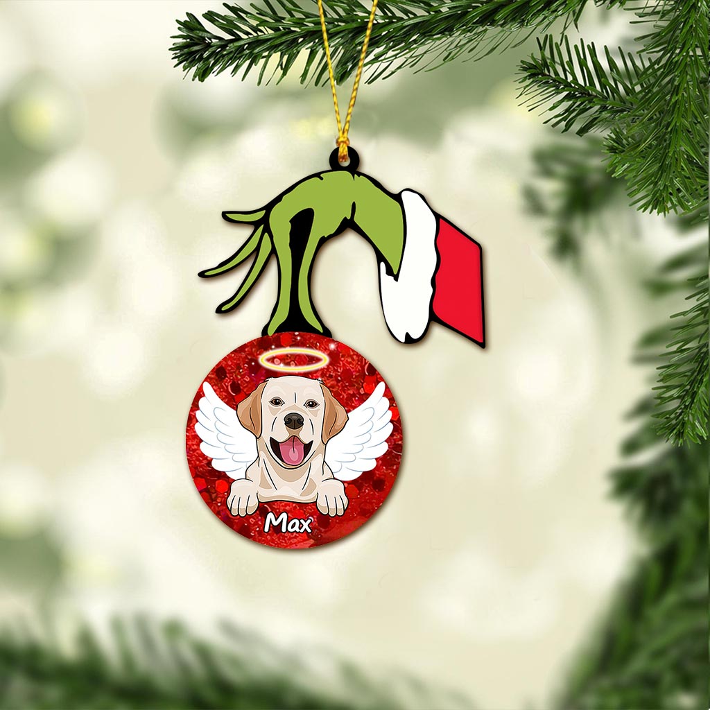 Personalized Dog Ornament Christmas Gift Custom Design Ornament GradoCreations