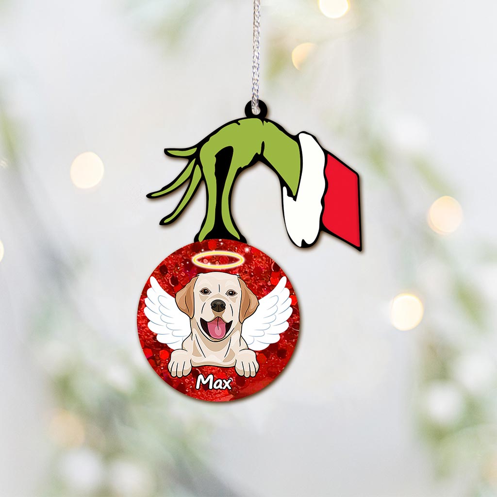 Personalized Dog Ornament Christmas Gift Custom Design Ornament GradoCreations
