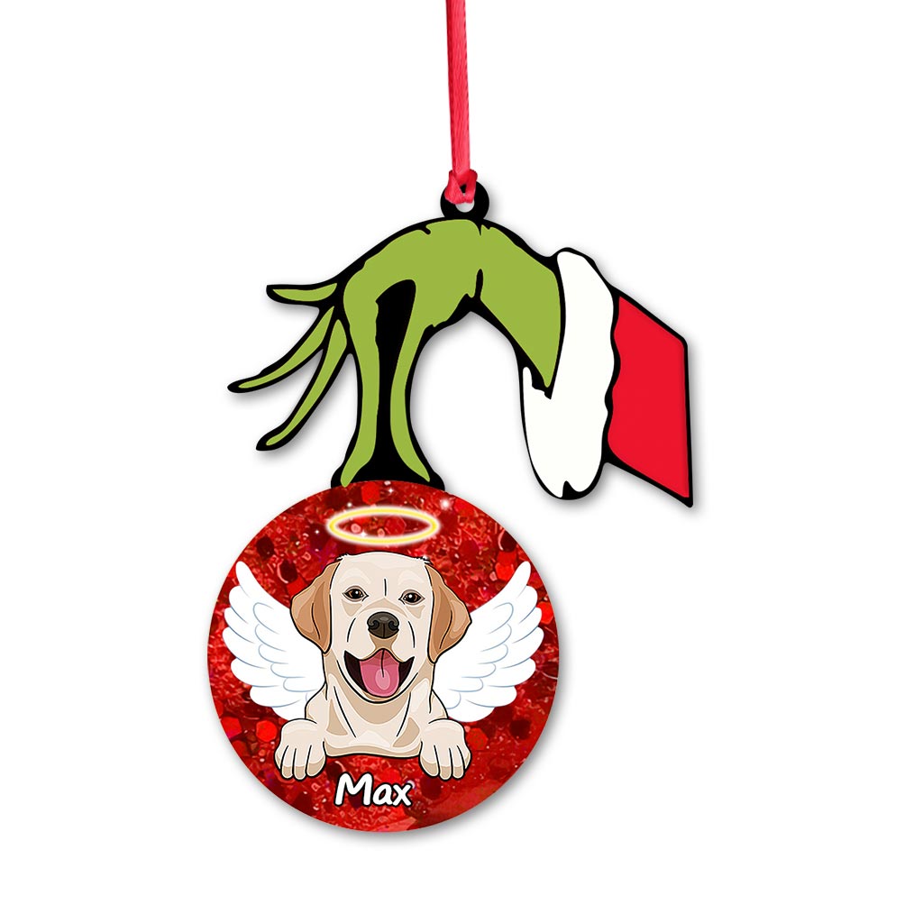 Personalized Dog Ornament Christmas Gift Custom Design Ornament GradoCreations