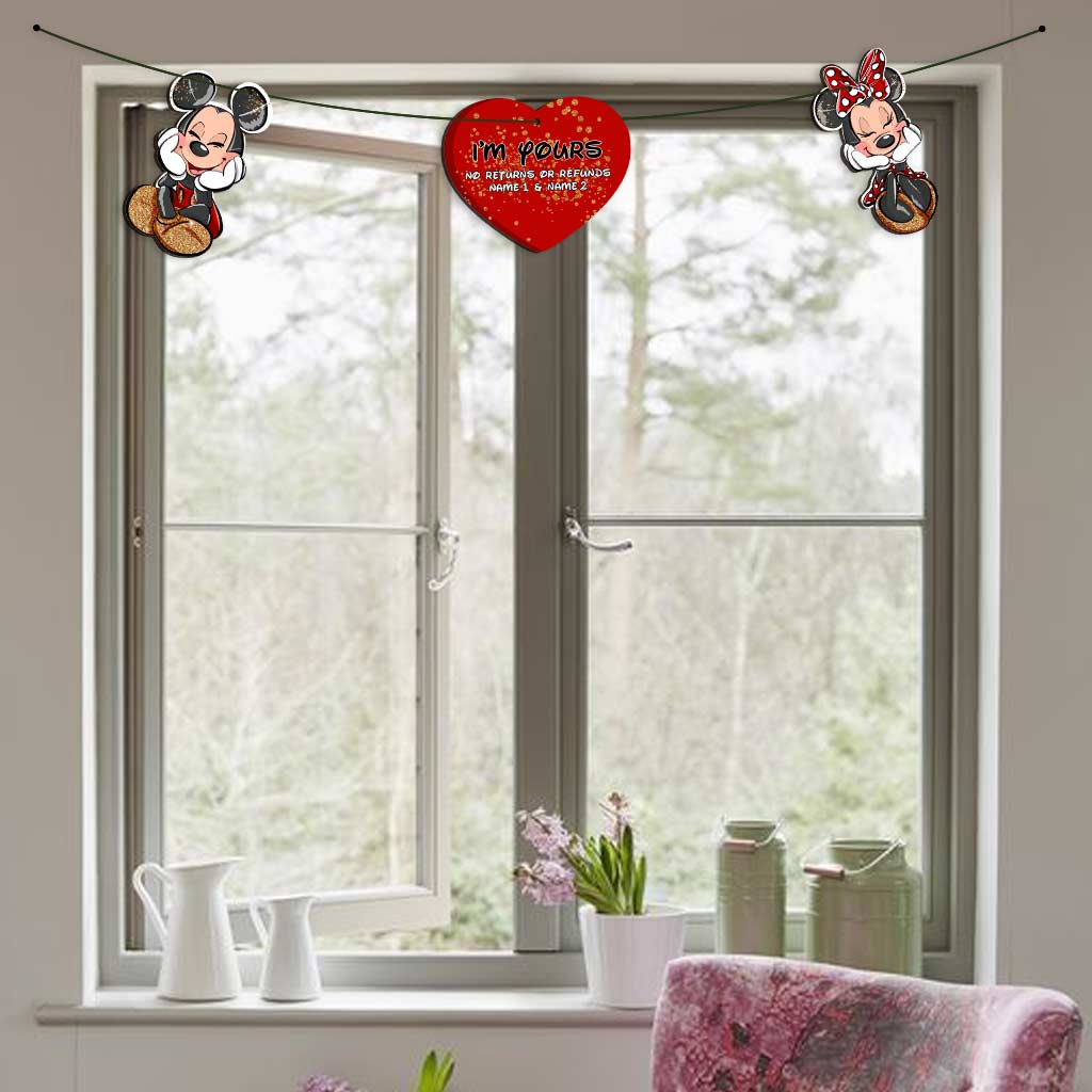 Personalized Mickey Mouse 3-Piece Garland for Christmas Decor Garland GradoCreations