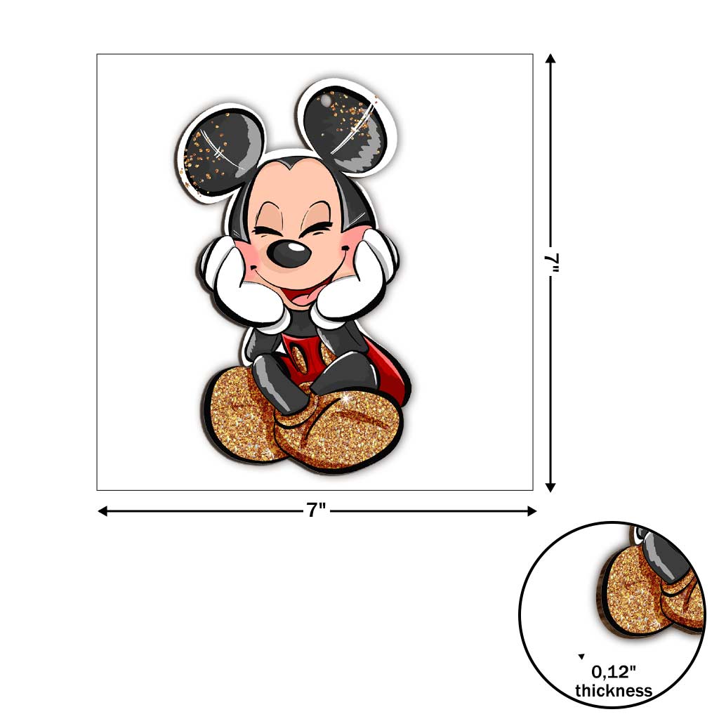 Personalized Mickey Mouse 3-Piece Garland for Christmas Decor Garland GradoCreations