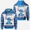 Personalized Ohana Means Family Christmas Hoodie All Over Print All Over Shirt GradoCreations