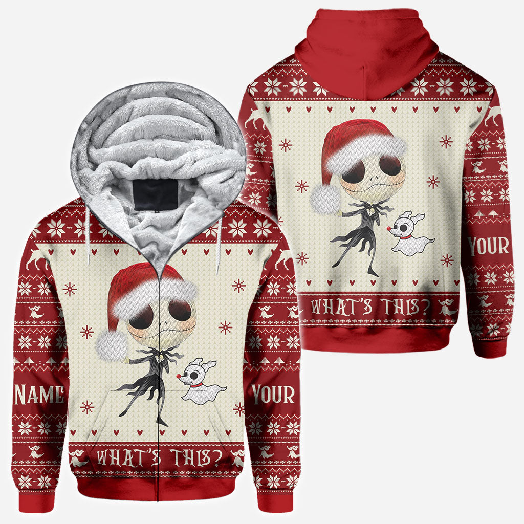 Personalized Christmas Mickey Mouse All Over Hoodie Custom Name Gift for Disney Lovers All Over Shirt GradoCreations