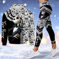 Personalized King Of Nightmare Hoodie & Leggings Set for Halloween Hoodie & Leggings GradoCreations