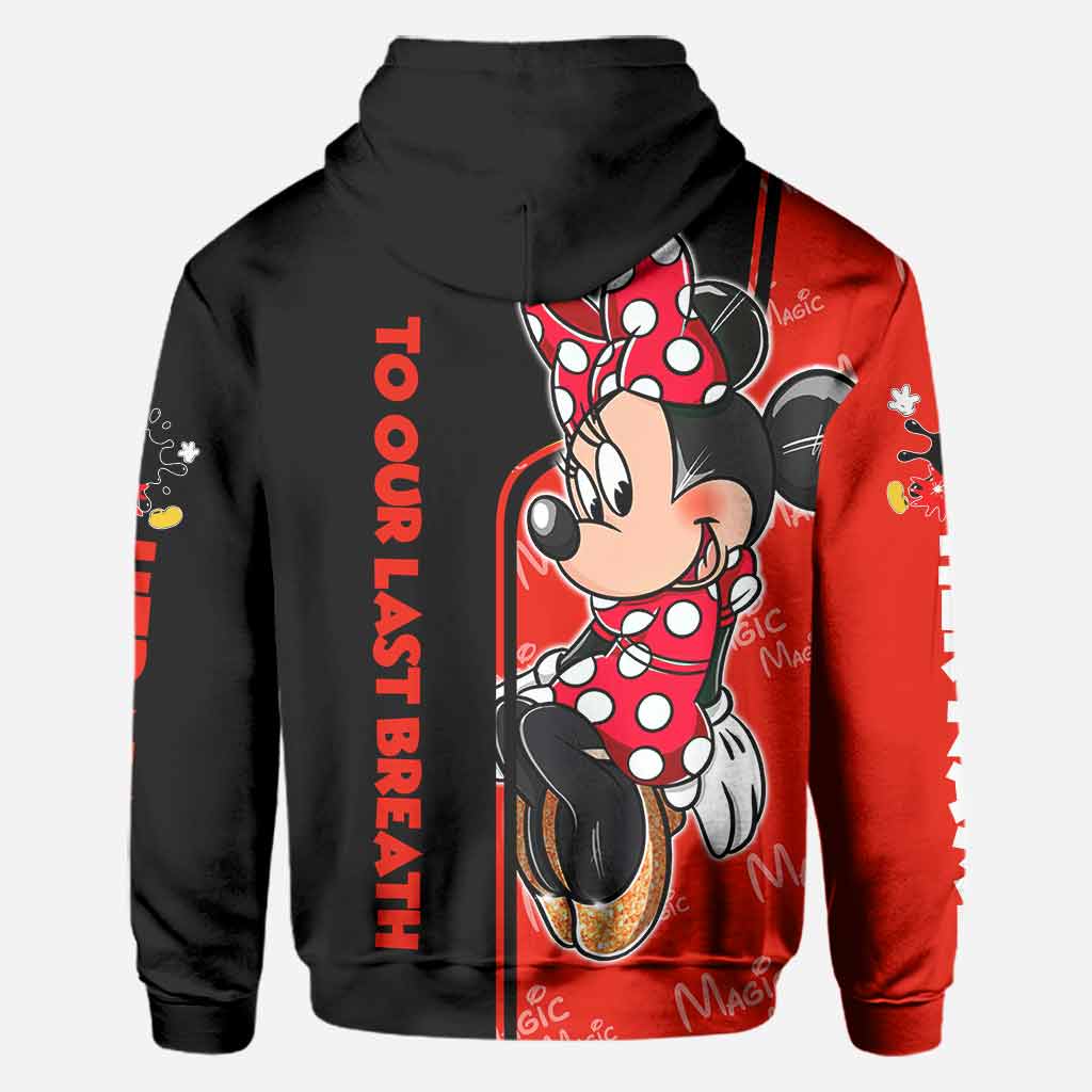 Personalized All Over Print Couple Hoodie Custom Names Gift for Engagement All Over Shirt GradoCreations