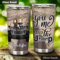 Personalized Couple Car Tumbler Custom Names Unique Gift Tumbler GradoCreations