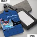 Personalized Airplane Mode Leather Luggage Tag Custom Name Gift for Traveler Leather Luggage Tag GradoCreations