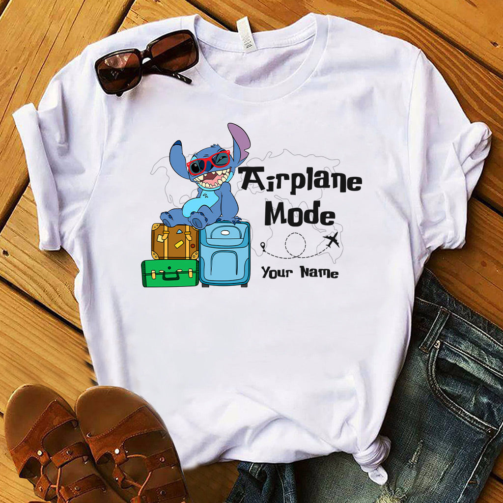Personalized Airplane Mode T-shirt & Hoodie with Name for Kids T-shirt & Hoodie GradoCreations
