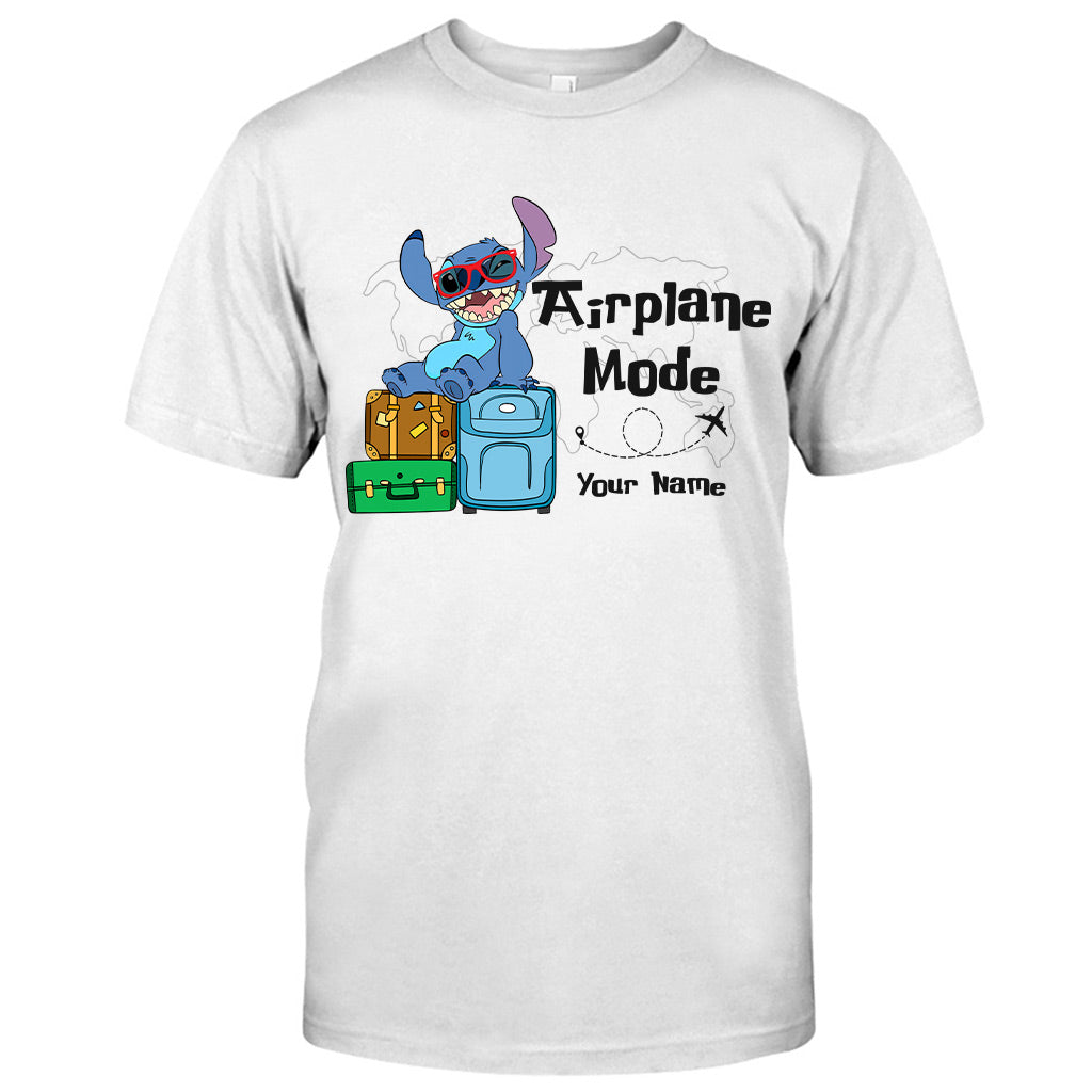 Personalized Airplane Mode T-shirt & Hoodie with Name for Kids T-shirt & Hoodie GradoCreations