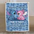 Personalized Sleepover Blanket Custom Names Gift for Kids Blanket GradoCreations
