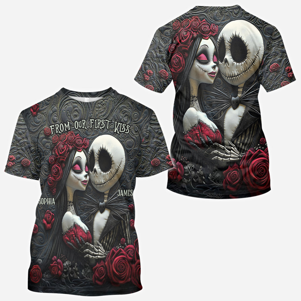 Personalized All Over Shirt Unique Gift for Couples | GradoCreations All Over Shirt GradoCreations