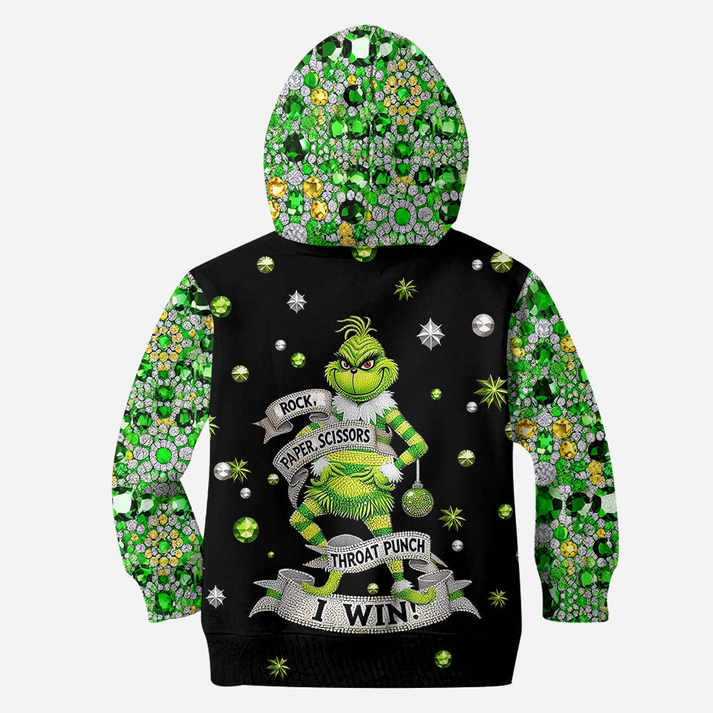 Personalized Grinch Hoodie & Leggings Set Custom Name Christmas Gift Hoodie & Leggings GradoCreations