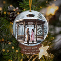Custom I Smell Snow Ornament Personalized Gift for Christmas Ornament GradoCreations