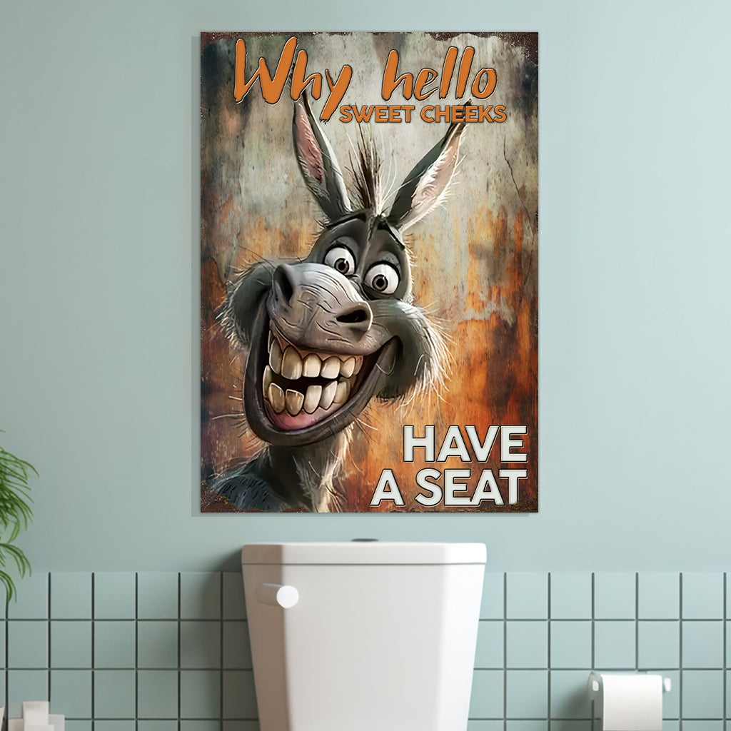 Personalized Funny Metal Sign with Custom Text for Home Decor Rectangle Metal Sign GradoCreations