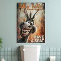 Personalized Funny Metal Sign with Custom Text for Home Decor Rectangle Metal Sign GradoCreations