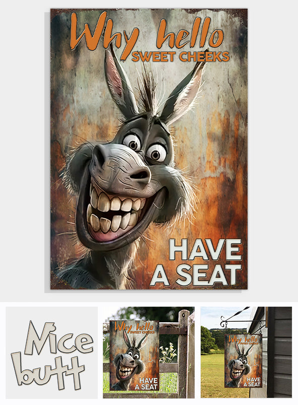 Personalized Funny Metal Sign with Custom Text for Home Decor Rectangle Metal Sign GradoCreations